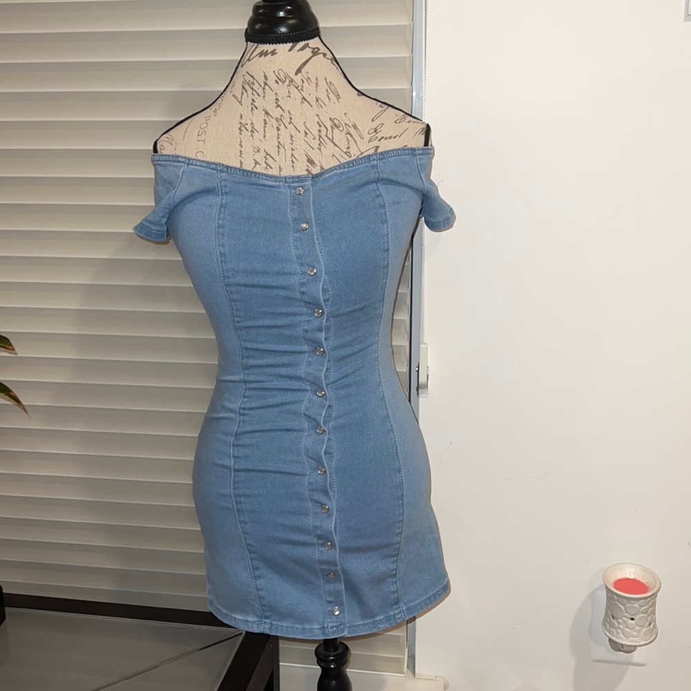 Off the shoulder dress